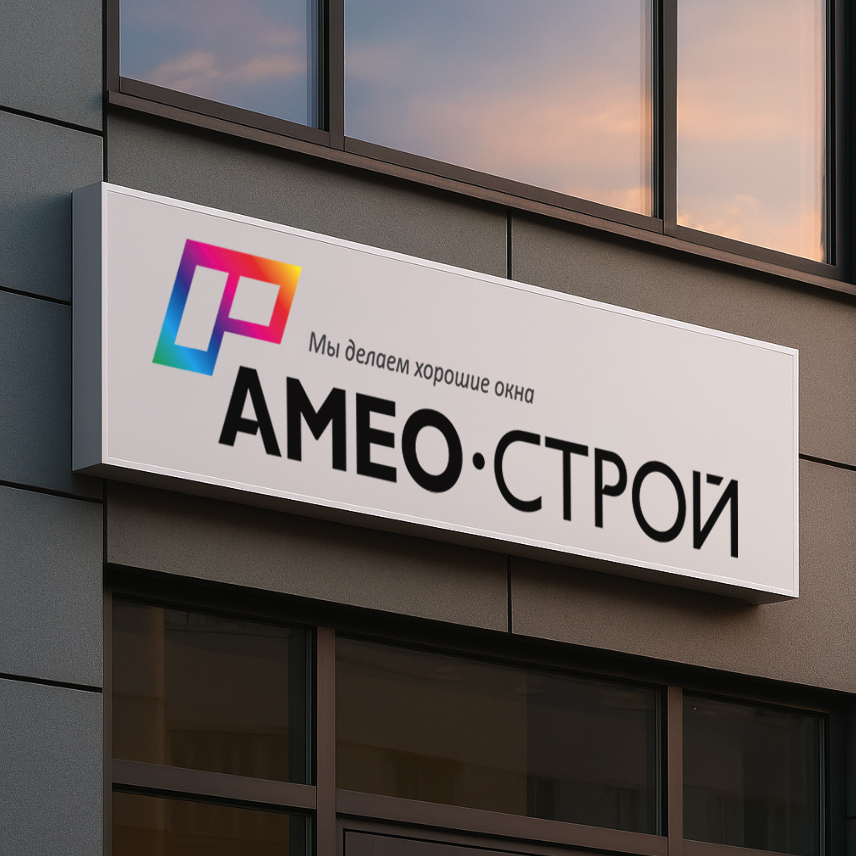 Логотип для производителя пластиковых окон