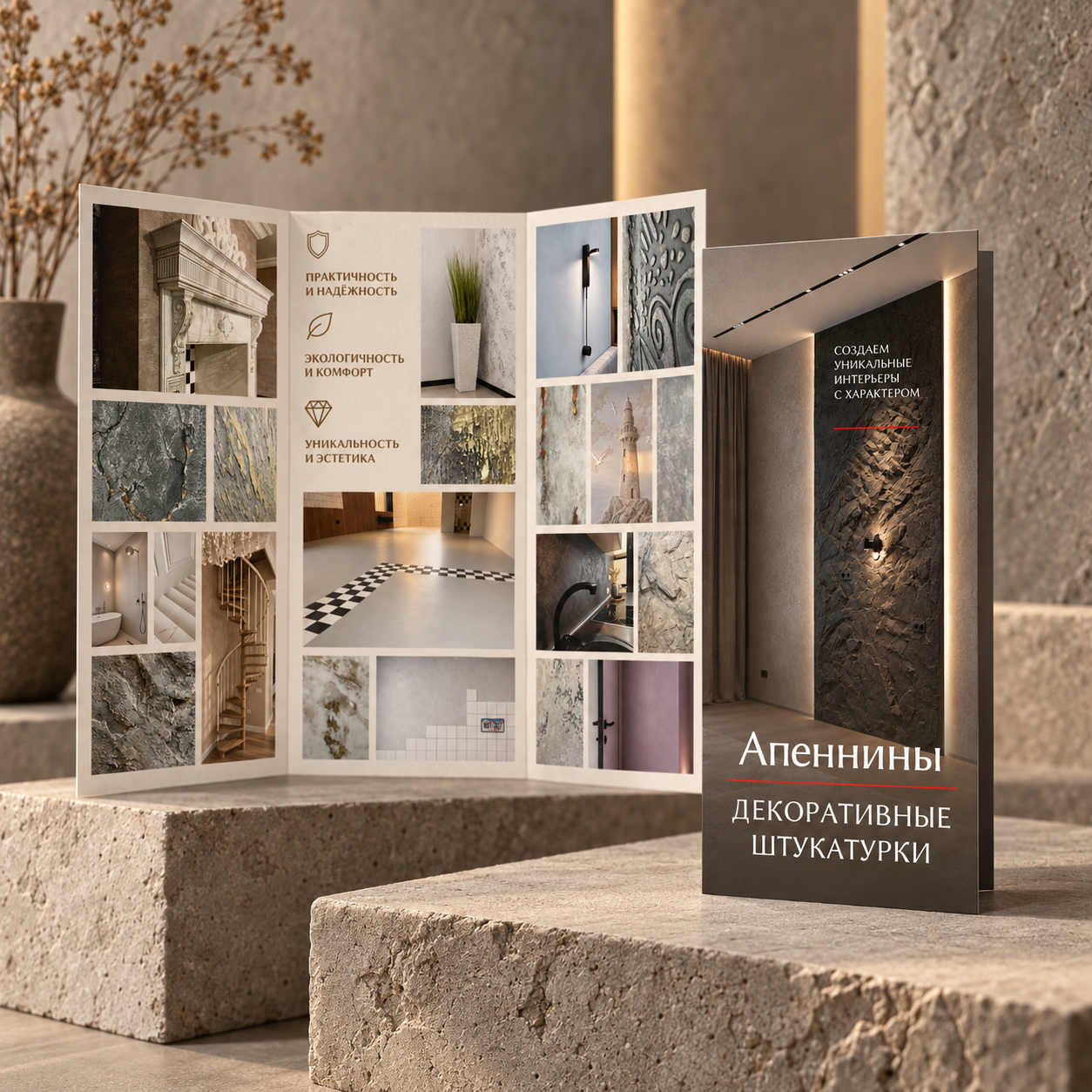 Accordion-Fold Brochure for Apennini