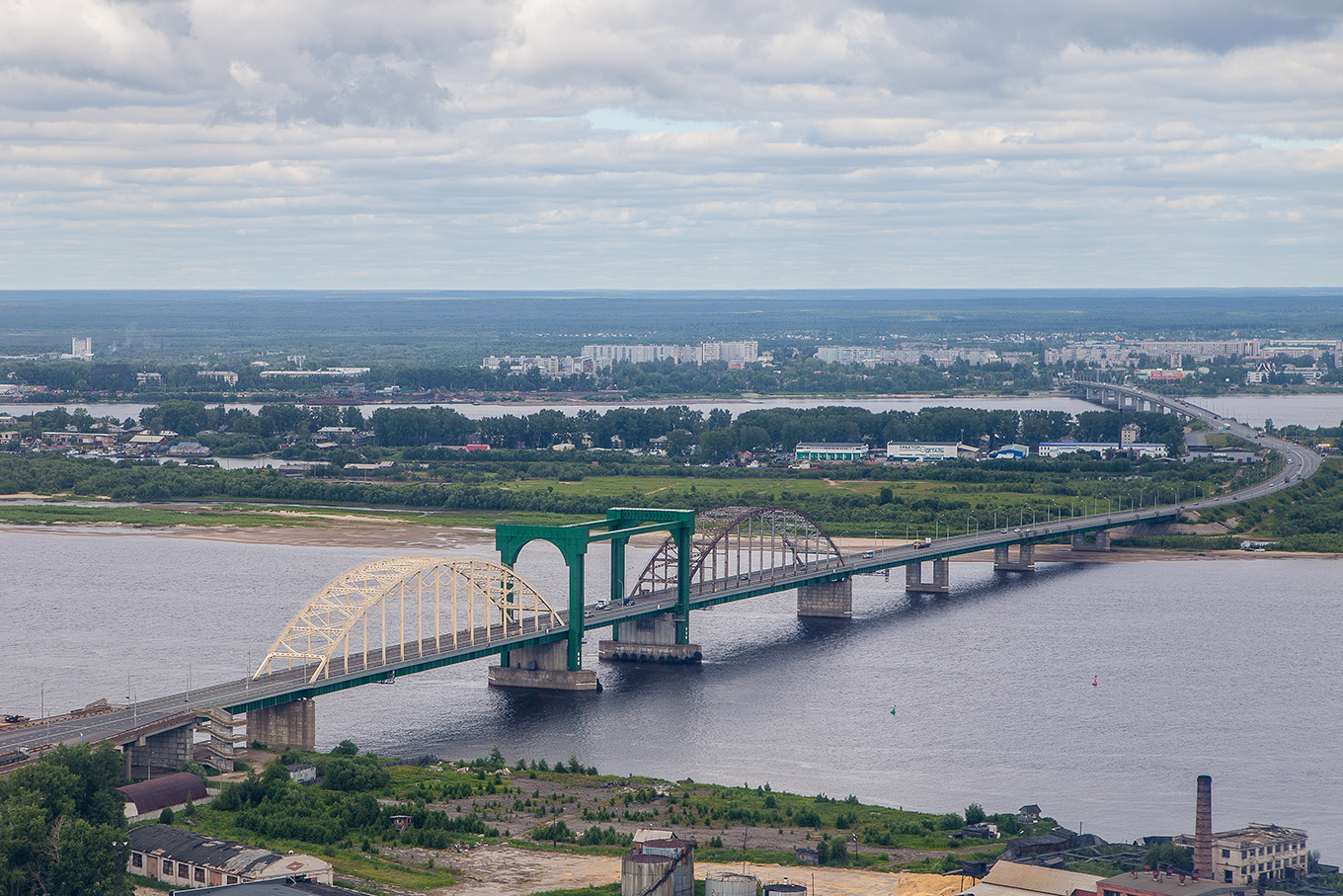 Arkhangelsk from Above &mdash; Yak-18T Aerial Flight - 6