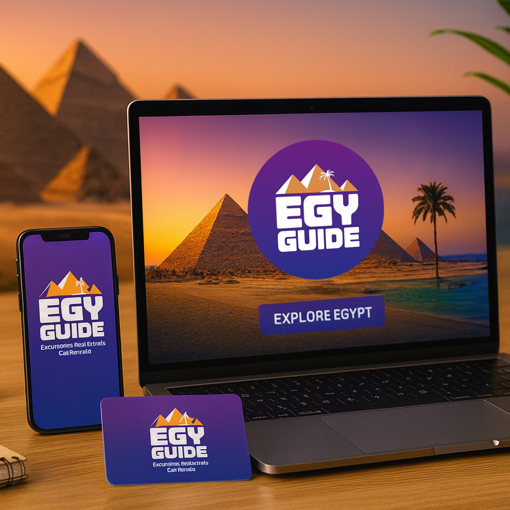 Логотип для EGY GUIDE &mdash; справочника по Египту
