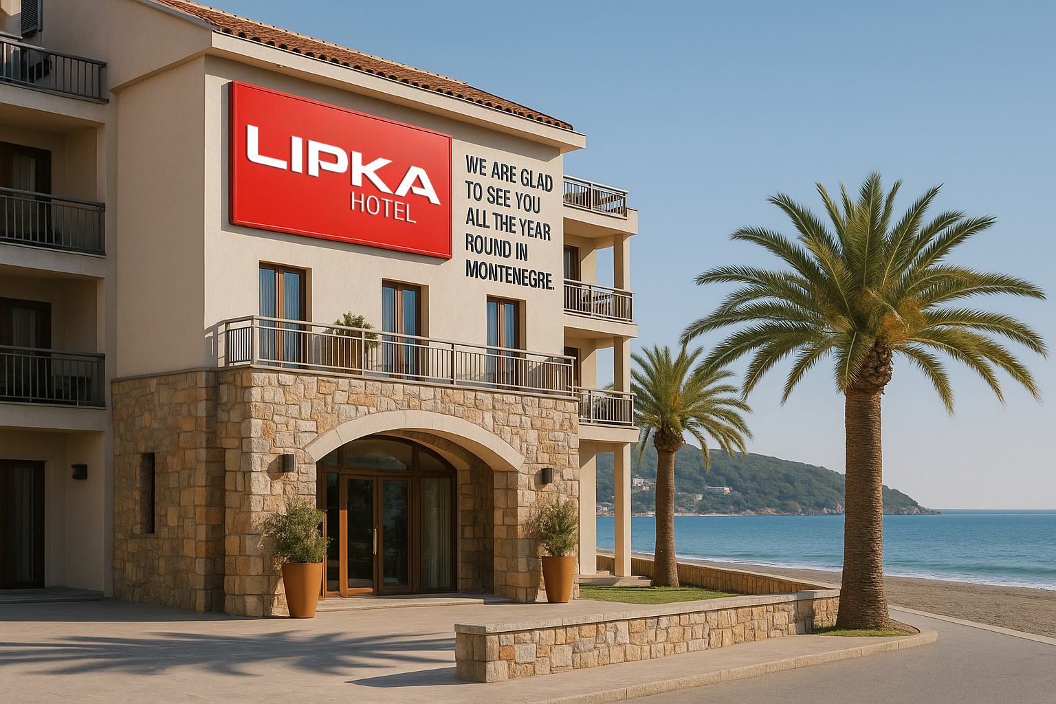 LIPKA Hotel Logo (Montenegro)