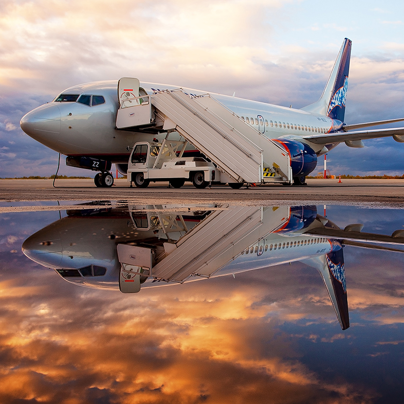 Съемка для НордАвиа